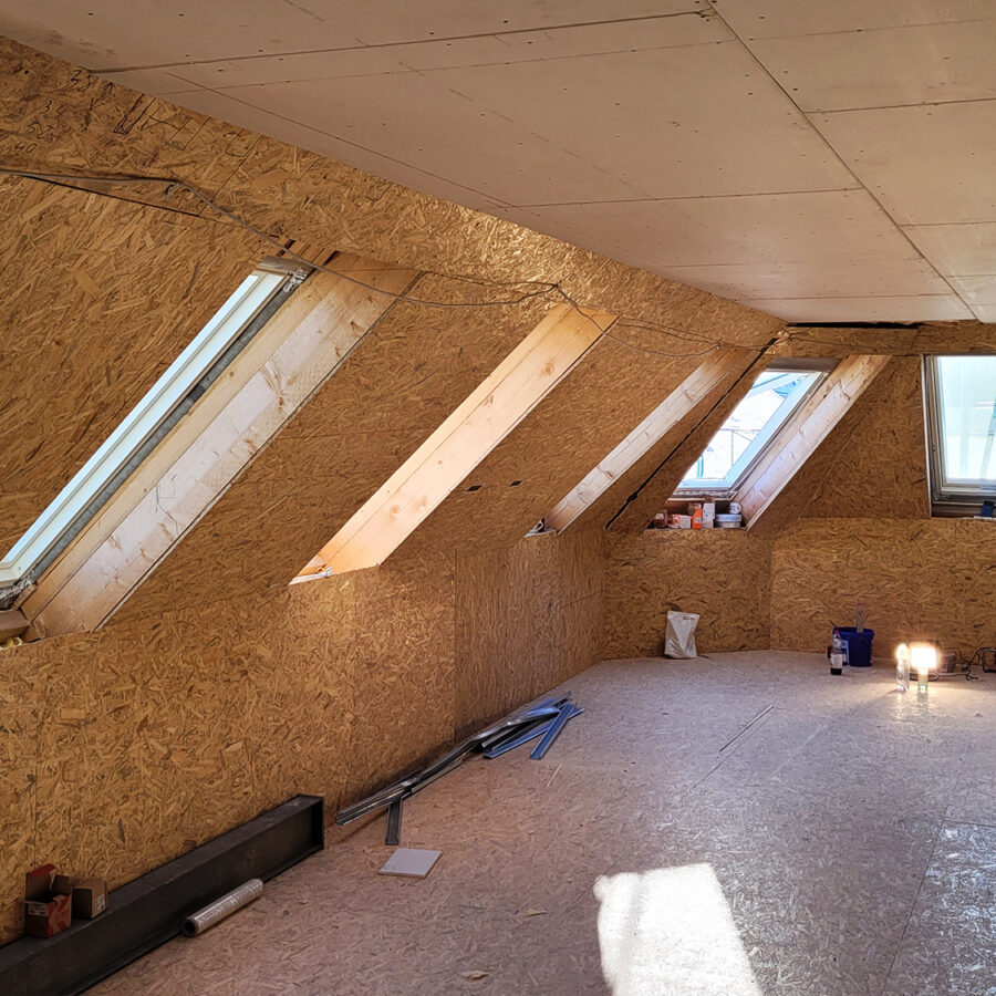 aufstockung altbau dachgeschoss
